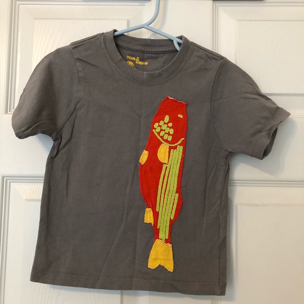 Tom & Drew fish tee 🎣